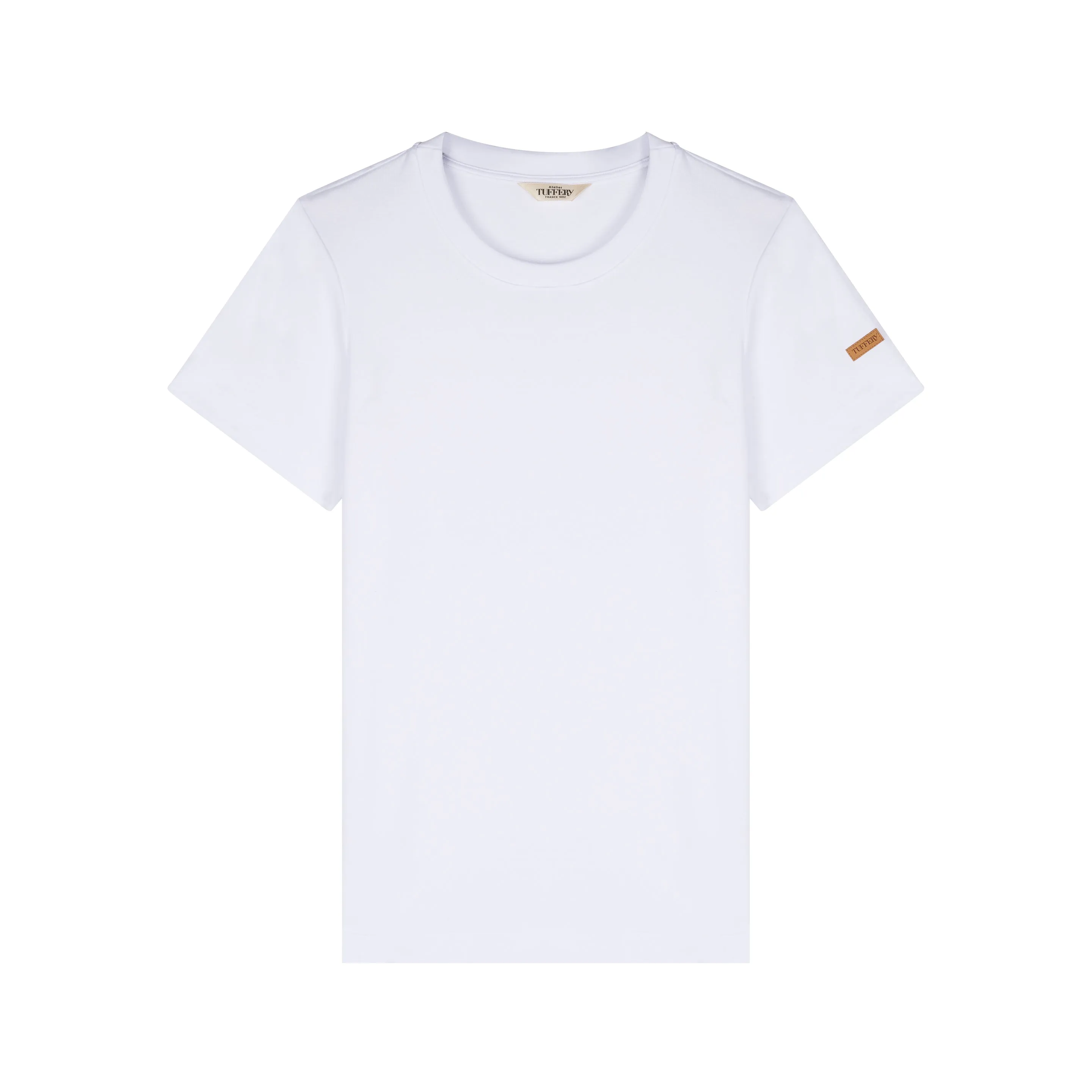 T-shirt femme 100% Coton Bio Blanc