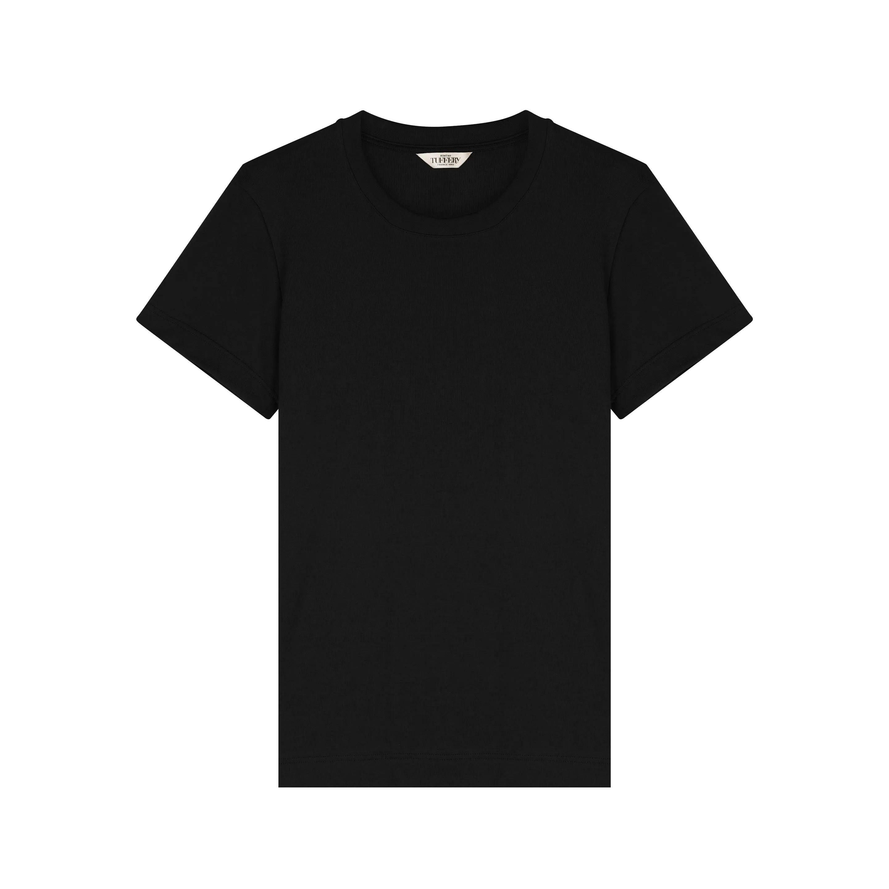 T-shirt Femme 100% Coton Bio Noir
