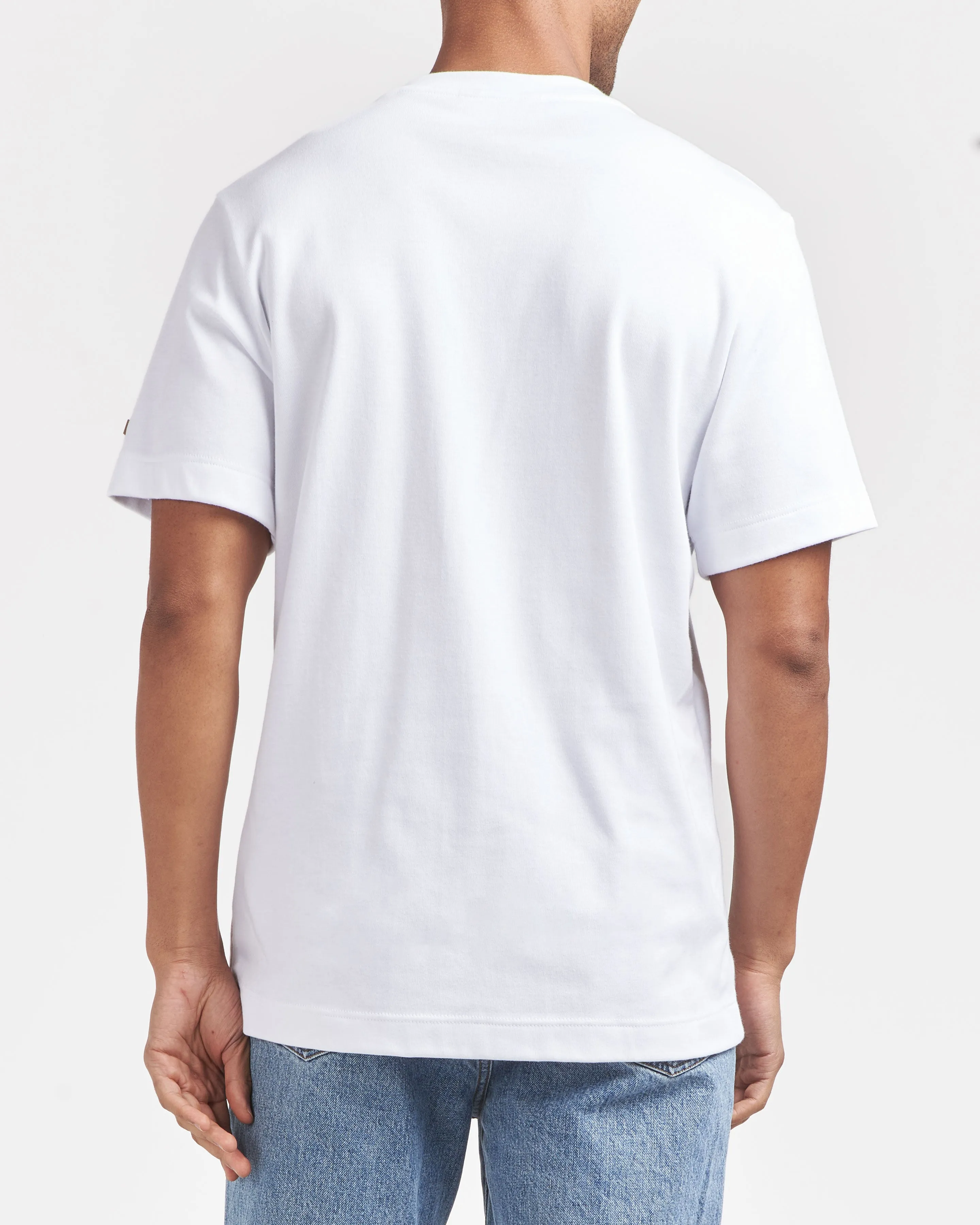 T-shirt Homme 100% Coton Bio Blanc