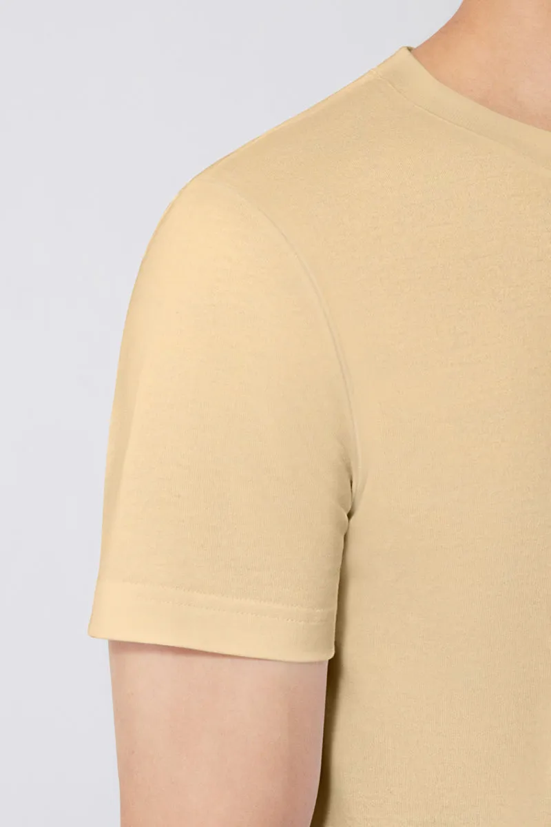 TerraTones Natural Dye Crew Neck T-Shirt | Khaki 70688J