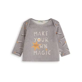 The Bonnie Mob Still-Life Long Sleeve T-Shirt - Denim Grey