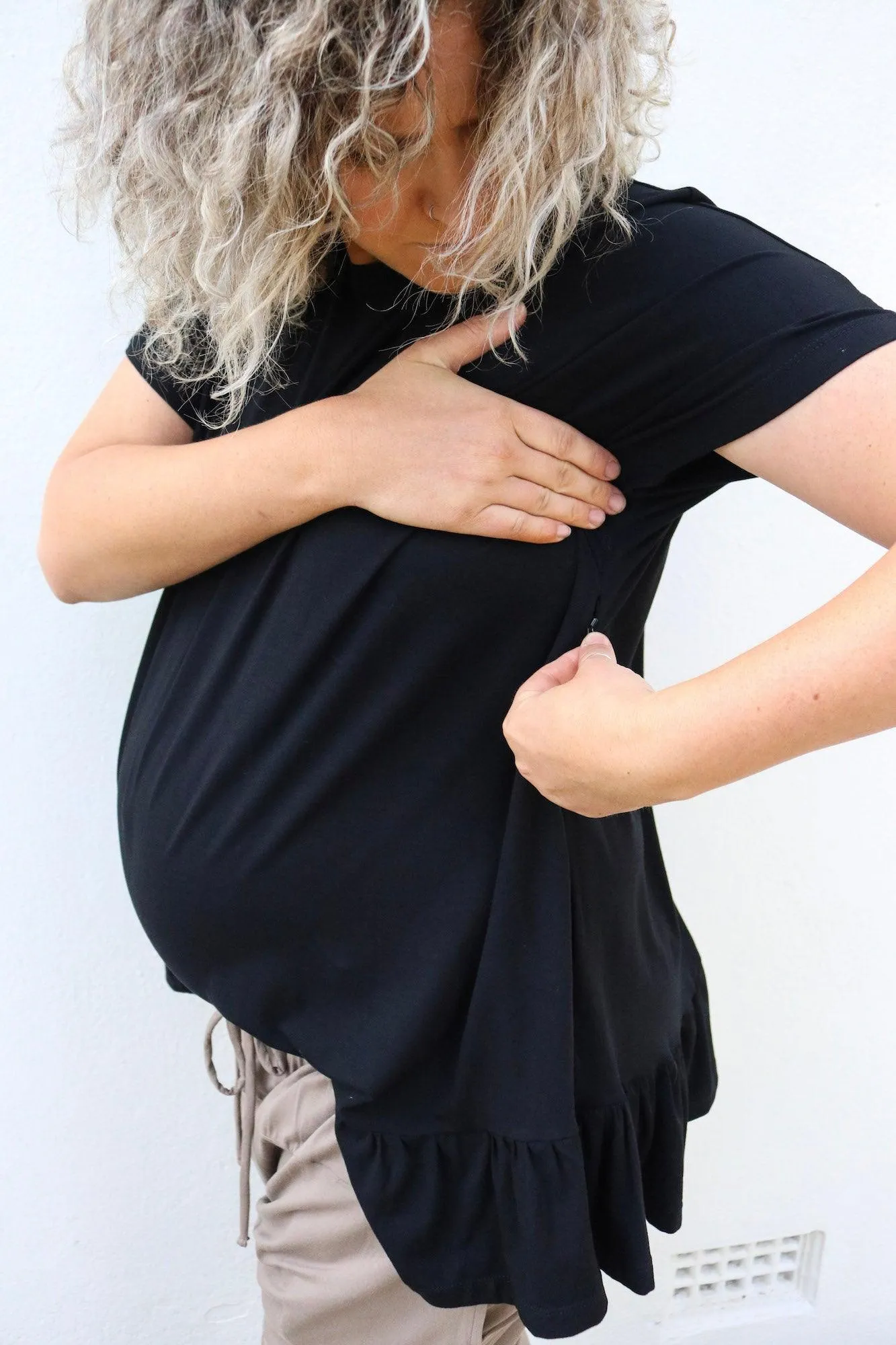 The Sofie Top - Black